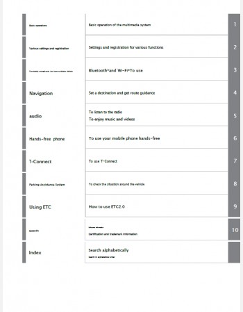 toyota voxy 2022 navigation & multimedia system manual in english